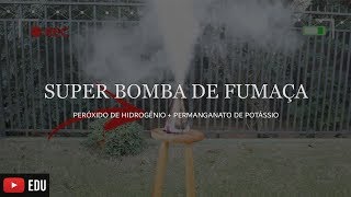 BOMBA DE FUMAÇA  EXPERIÊNCIA DE QUÍMICA [upl. by Aninotna]