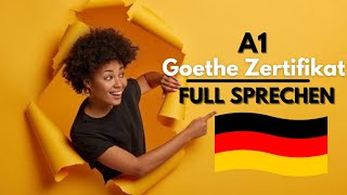 A1 Goethe Zertifikat Sprechen  Teile 123  A1 Sprechen sprechen goethezertifikat learngerman [upl. by Erwin946]