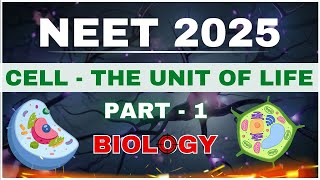 The Cell Unit of Life Part 1  NEET Prep 🔬  Biology Neet pyq [upl. by Carmon300]