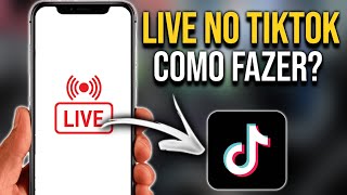 Como fazer live no TikTok Atualizado 2023 [upl. by Tsenrae]