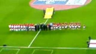 Wembley Stadium England v Switzerland National Anthems [upl. by Noxin114]