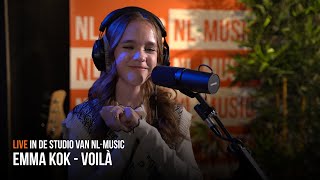 NLMUSIC live met Emma Kok  Voilà bekend van André Rieu cover Barbara Pravi [upl. by Otcefrep]