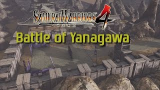 Samurai Warriors 4 PS4  Legend of Kyushu  Battle of Yanagawa [upl. by Arahsal308]