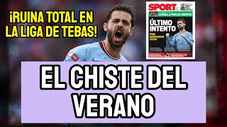 EL BARCELONA MÁS ARRUINADO SUPLICA POR LA CESIÓN DE BERNARDO SILVA  DRAMA TOTAL EN LA LIGA DE TEBAS [upl. by Miquela332]