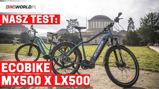 Test Rower elektryczny Ecobike MX 500 i LX 500 [upl. by Rieth]