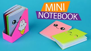 DIY Easy mini notebook  How to make paper notebook  Papercraft [upl. by Kiel]