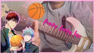 Kuroko no basket op 「黒子のバスケ」punky funky love GRANRODEO guitar cover [upl. by Piegari]