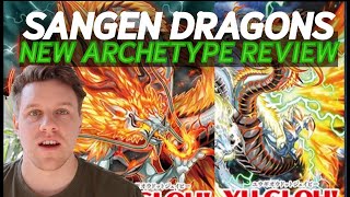 The New Dragon Archetype in Yugioh remember Trident Dragion [upl. by Ahon]