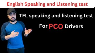 English language speaking and listening test for PCO driverB1 Speaking amp Listening for private hire [upl. by Clementine]