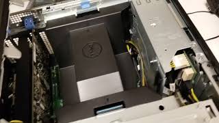 How to get to hard drives in Dell Precision 7820 [upl. by Pollak]