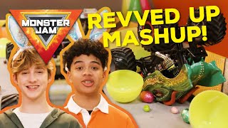 Revved Up Recaps Easter Stunts and MORE 🐥🔥  Monster Jam  Toys for Kids [upl. by Altman750]