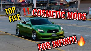 HOW TO MAKE YOUR INFINITI G37 LOOK BETTER [upl. by Nan]