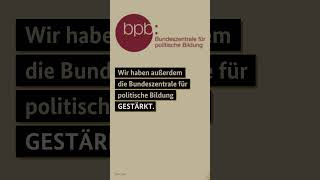 13 Maßnahmen gegen Rechtsextremismus – Demokratieförderung stärken [upl. by Niajneb]