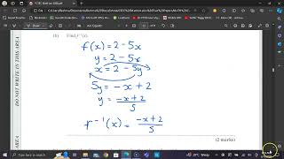 CSEC Math Paper 2 worked solutions series  January 2024  Question 4bc [upl. by Duffy]