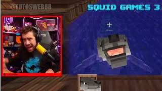 AURONPLAY SE ENOJA CON LA BESTIA SQUID CRAFT GAMES 3 squidcraftgames3 minecraft [upl. by Repip]