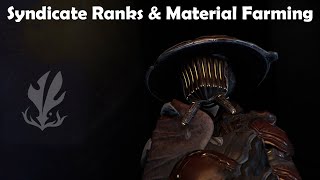 Quills Ranks amp Frame Material Farming  Warframe [upl. by Renick915]