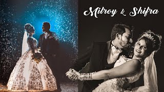 Milroy amp Shifra  Goan wedding Highlights Robin Estudios Viraj Creations Photography Goa [upl. by Nolyaw]