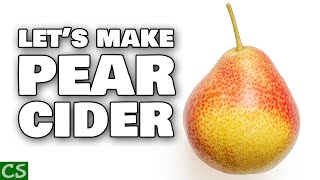 Pear Cider  How to Make an Easy Perry [upl. by Hallett785]