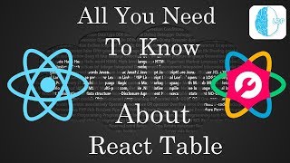 All you need to know about ReactTable v6 for REACTJS Framework [upl. by Oinotnas]