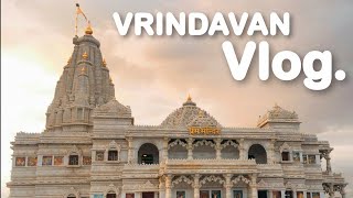 vrindavan vlog important places  Damodar Bhakti Vibes [upl. by Niro]