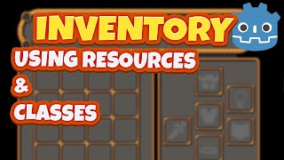 Drag amp Drop Inventory Using Resources In Under 25 minutes  Part 1 Godot 42 [upl. by Hinda]