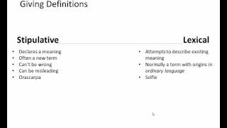 Types of Definitions [upl. by Herb852]