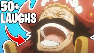 One Piece Laughs    50 One Piece TOP LAUGHS [upl. by Semyaj]