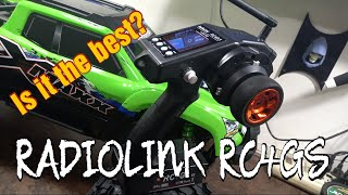 Radiolink RC4GS Unboxing First Test In The Traxxas Xmaxx [upl. by Noami]