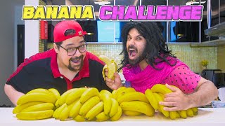 The Banana Challenge  Nasreen  Rahim Pardesi  Foodie Nags [upl. by Milburt]