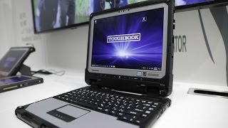 Panasonic CF33 Toughbook can take a tumble [upl. by Otsirc]