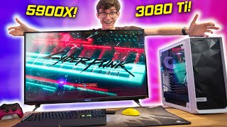 The ULTIMATE RTX 3080 Ti PC Gaming Setup 2021 😲 Ryzen 5900X PC Build w Benchmarks AD [upl. by Fortunia]