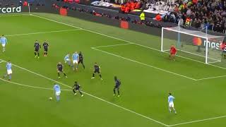 Masterclass saves from Andriy Lunin vs Manchester City on second leg [upl. by Earissed]