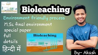 Bioleaching  msc final environment paperspecialUnique life sciences Akash sharma csir net [upl. by Ensoll]