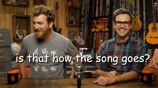 rhett and link trying to sing for 4 minutes straight [upl. by Streeter]