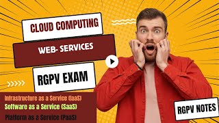 Web Services in cloud computing  rgpv notes unit 1 topic 2 [upl. by Htenek739]