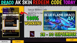 FREE FIRE REDEEM CODE TODAY 28 SEPTEMBER REDEEM CODE FREE FIRE  FF REDEEM CODE TODAY 28 SEPTEMBER 🤯 [upl. by Idou]