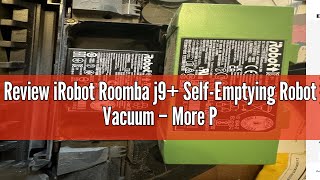 Review iRobot Roomba j9 SelfEmptying Robot Vacuum – More Powerful Suction Identifies and Avoids O [upl. by Yblok]