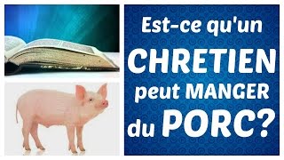 Est ce quun Chrétien peut manger du porc La Bible Expliquée Episode 1 [upl. by Nilrah153]