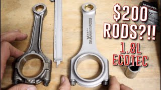 Affordable Forged Connecting Rods Upgrade 18L Chevy Cruze Turbo Build  MaXpeeding Rod Review [upl. by Covell]