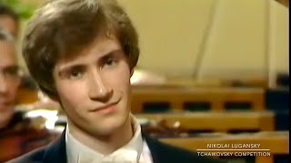 Lugansky  1994 Tchaikovsky Competition Tchaikovsky Piano Concerto No 1 [upl. by Zilada]