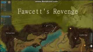 Guild Wars 2 Fawcetts Revenge Jumping Puzzle Achievement Guide [upl. by Garrot937]