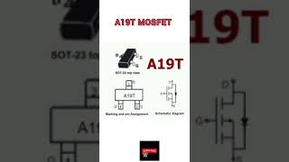 A19T MOSFET PINOUT akexperiment electronics pinout pchannel A19T A19 SMD shorts mosfet [upl. by Barden]