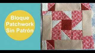 Utiliza Los Retales Para Crear Un Bloque Patchwork [upl. by Einnoj]