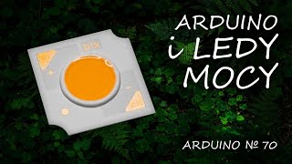 Arduino 70 LEDy mocy [upl. by Anaujahs533]