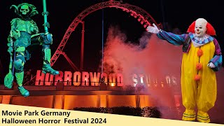 Halloween Horror Festival 2024  Stay quiet stay alive  Movie Park Germany [upl. by Yuille]