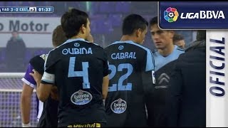 Tángana entre los jugadores del Valladolid y Celta [upl. by Kreg686]