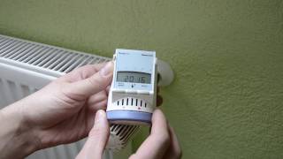 Heizungsthermostat Honeywell HR20  Teil1 Installation [upl. by Dong]