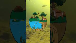 Let’s make a small ecosystem 🌏 ytshorts shorts aquarium petfish fishaquarium [upl. by Dragone]