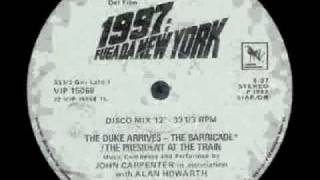 John Carpenter amp Alan Howarth  1997 Fuga Da New York [upl. by Eesyak]