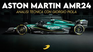 ASTON MARTIN AMR24 ESTREMA nella bocca dei RADIATORI  con Giorgio Piola [upl. by Maya]